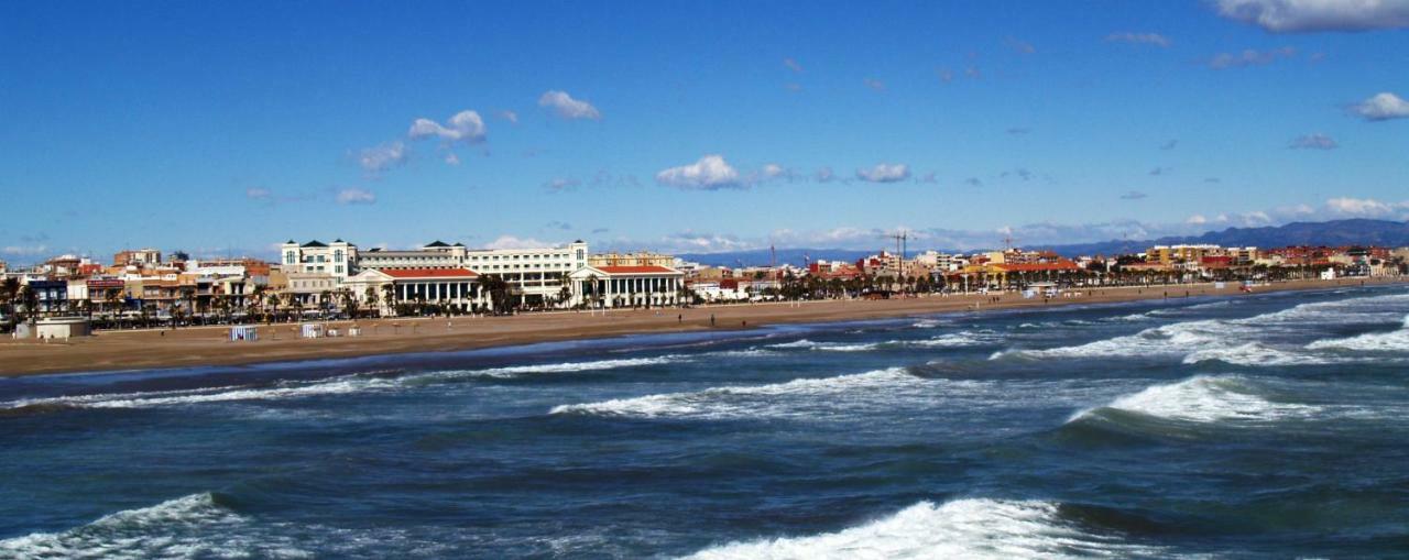 Ferienwohnung Arrendamiento De Temporada En Ruzafa Valencia Exterior foto