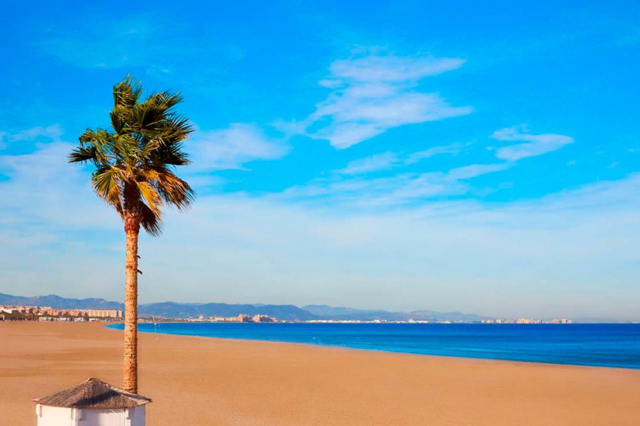 Ferienwohnung Arrendamiento De Temporada En Ruzafa Valencia Exterior foto